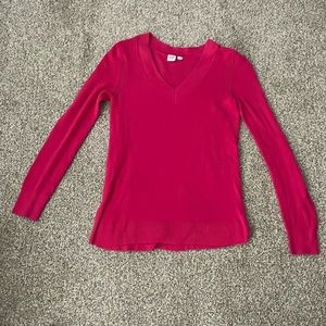 gap long sleeve knitted sweater/shirt
